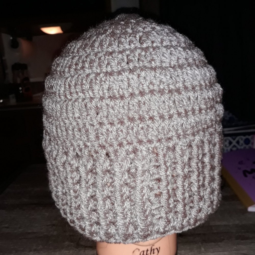 Crochet mens beanie